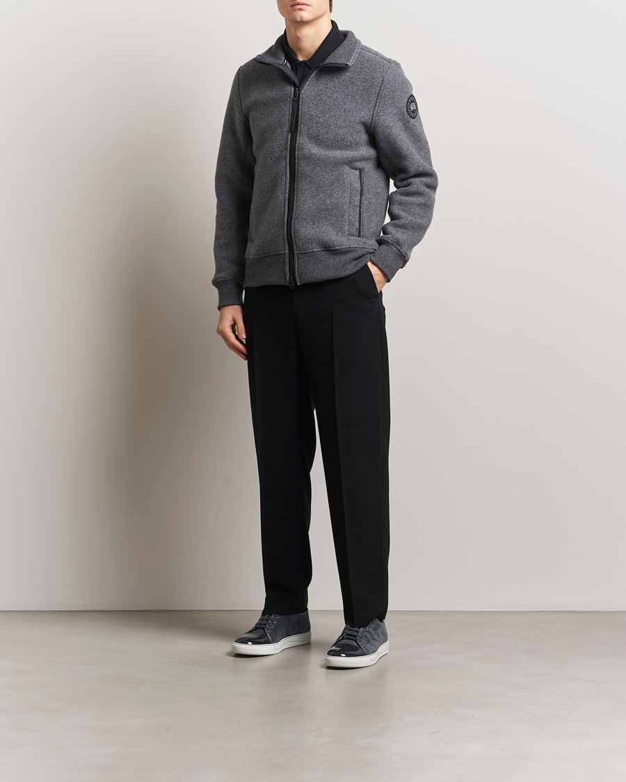 Homme | Manteaux Et Vestes | Canada Goose Black Label | Lawson Fleece Jacket Quarry Grey