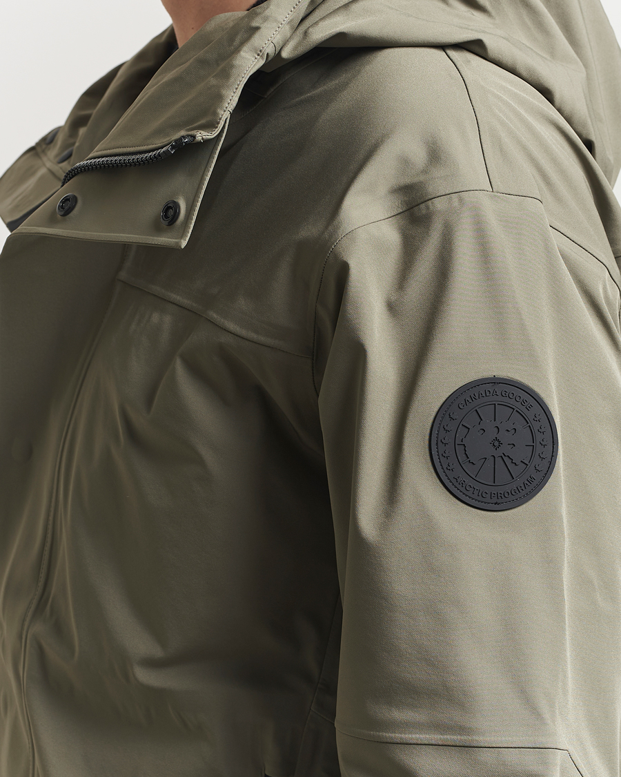 Homme | Manteaux Et Vestes | Canada Goose Black Label | Rupert Rain Jacket Smokey Sage
