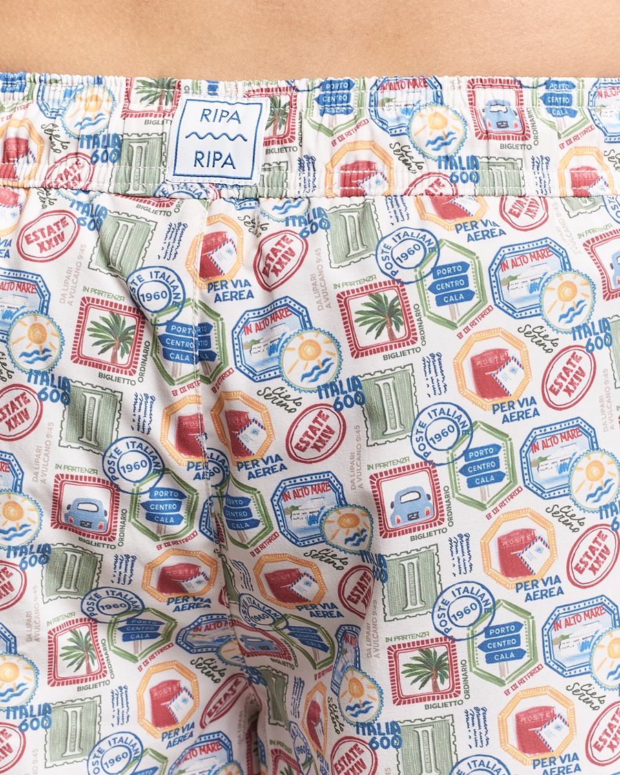 Homme | Maillots De Bain | Ripa Ripa | Printed Swimshorts Off White