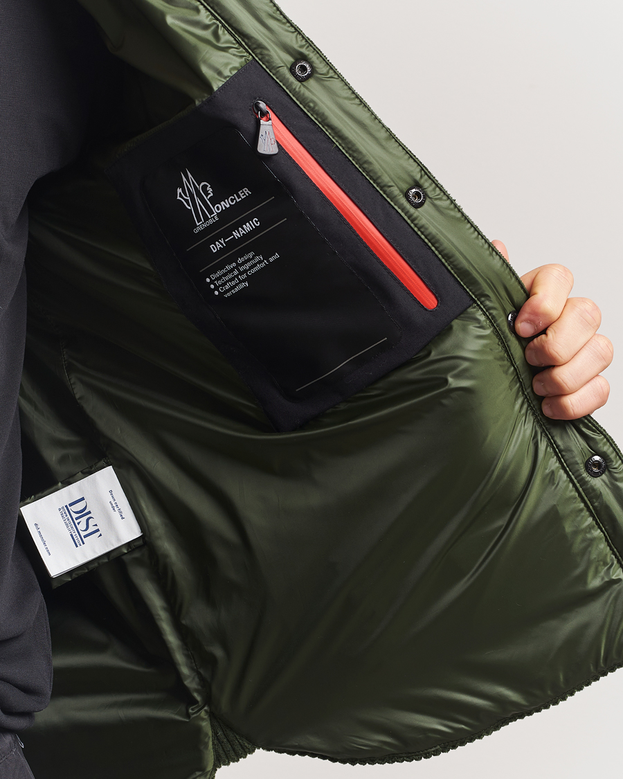 Homme | Manteaux Et Vestes | Moncler Grenoble | Gelt Corduroy Shirt Jacket Military