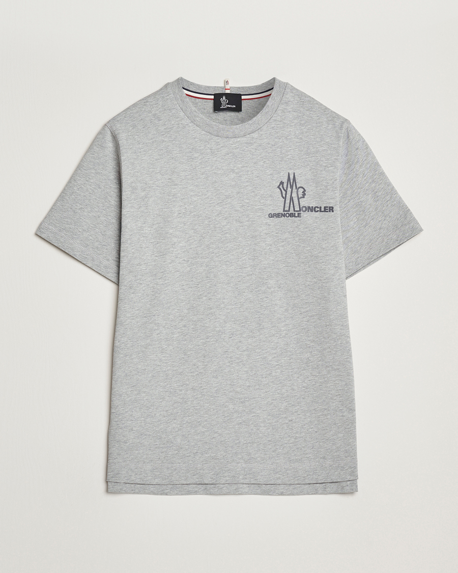 Homme | T-shirts | Moncler Grenoble | Logo T-Shirt Heather Grey