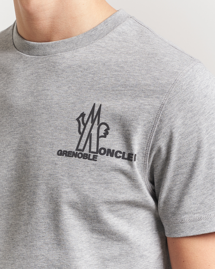 Homme | T-shirts | Moncler Grenoble | Logo T-Shirt Heather Grey