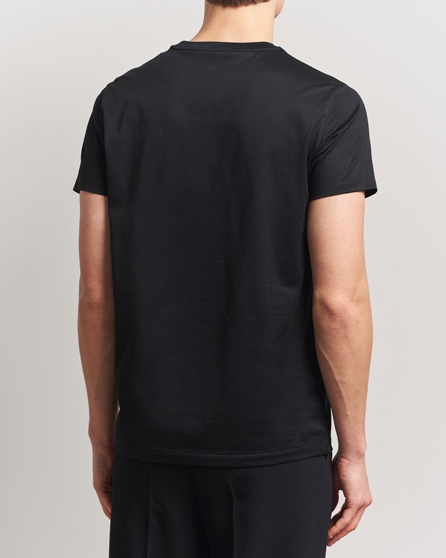 Homme | T-shirts | Moncler | Double Logo T-Shirt Black