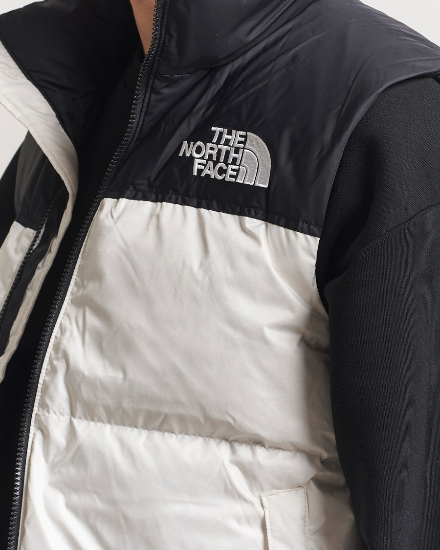 Homme | Manteaux Et Vestes | The North Face | 1996 Retro Nuptse Vest White Dune/Black