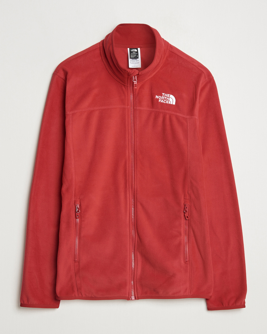 Homme | Pulls Et Tricots | The North Face | Glacier Full Zip Fleece Garnet Red