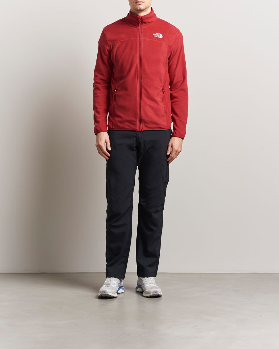Homme | Pulls Et Tricots | The North Face | Glacier Full Zip Fleece Garnet Red