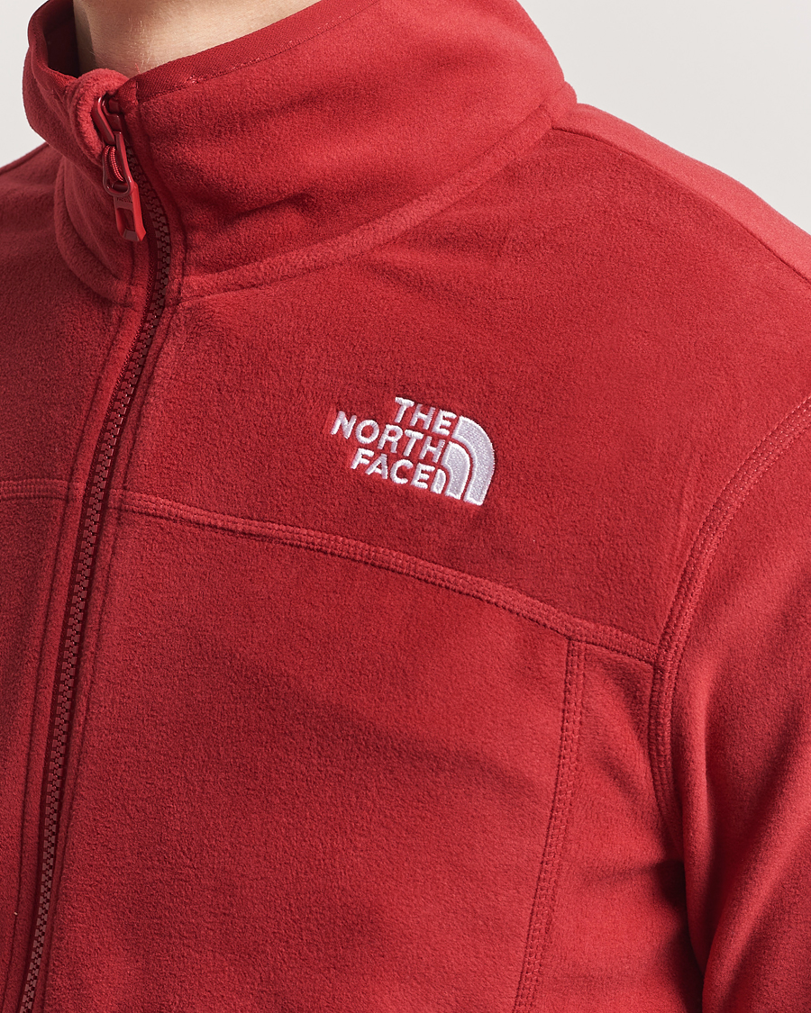 Homme | Pulls Et Tricots | The North Face | Glacier Full Zip Fleece Garnet Red