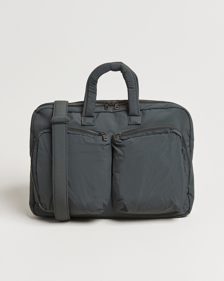 Homme | mazi untitled AM Case 03 Nylon Briefcase Grey | mazi untitled | AM Case 03 Nylon Briefcase Grey