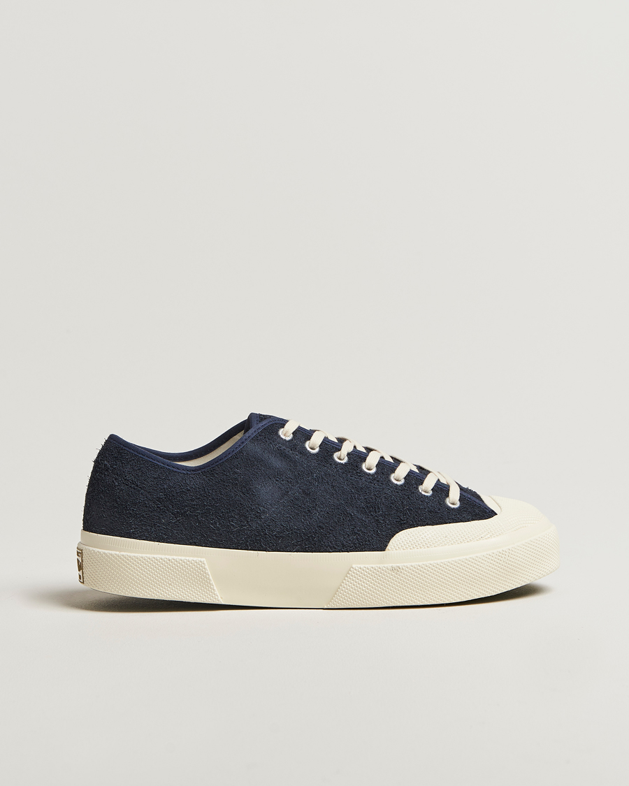 Homme | Superga 2432 Works Hairy Suede Navy | Superga | 2432 Works Hairy Suede Navy