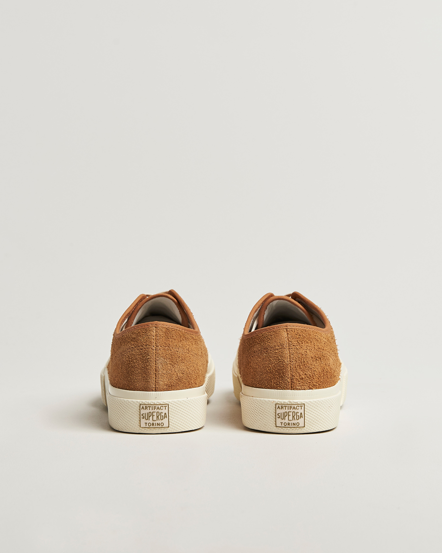 Homme | Superga 2432 Works Hairy Suede Tobacco | Superga | 2432 Works Hairy Suede Tobacco
