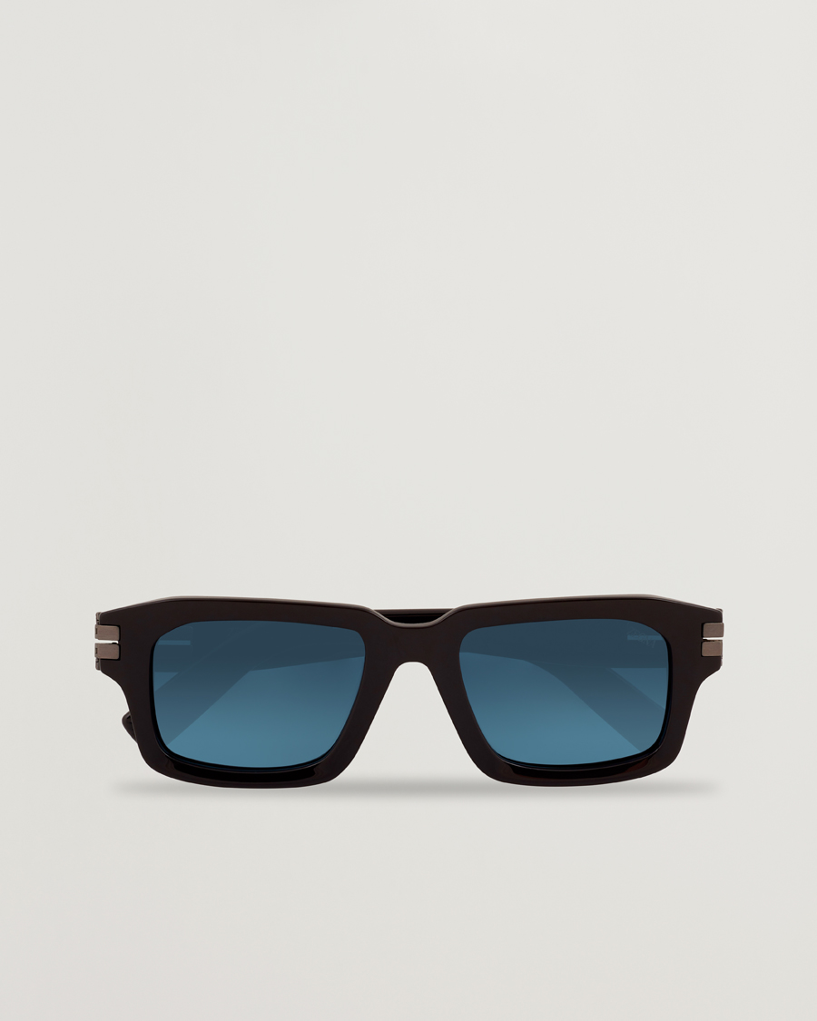 Homme | Lunettes De Soleil | Zegna | EZ0255 Sunglasses Dark Brown
