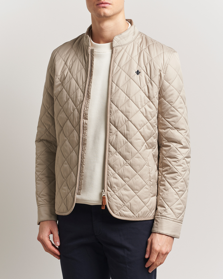 Homme | Manteaux Et Vestes | Morris | Teddy Quilted Jacket Beige