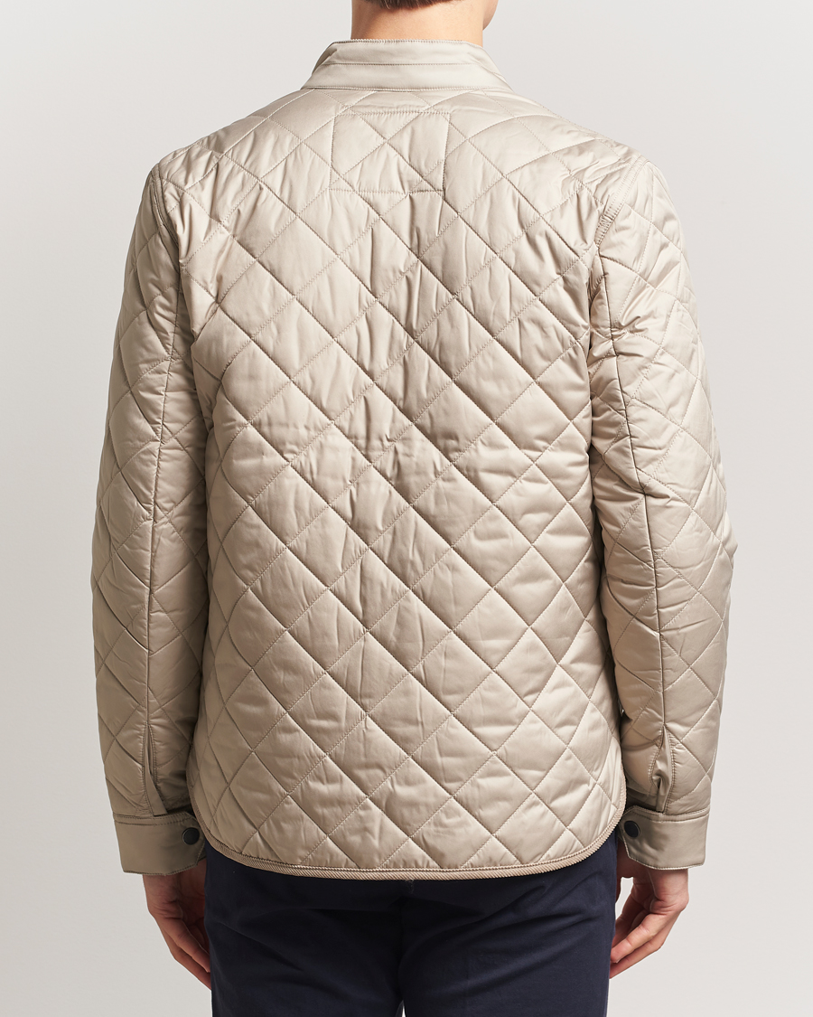 Homme | Manteaux Et Vestes | Morris | Teddy Quilted Jacket Beige