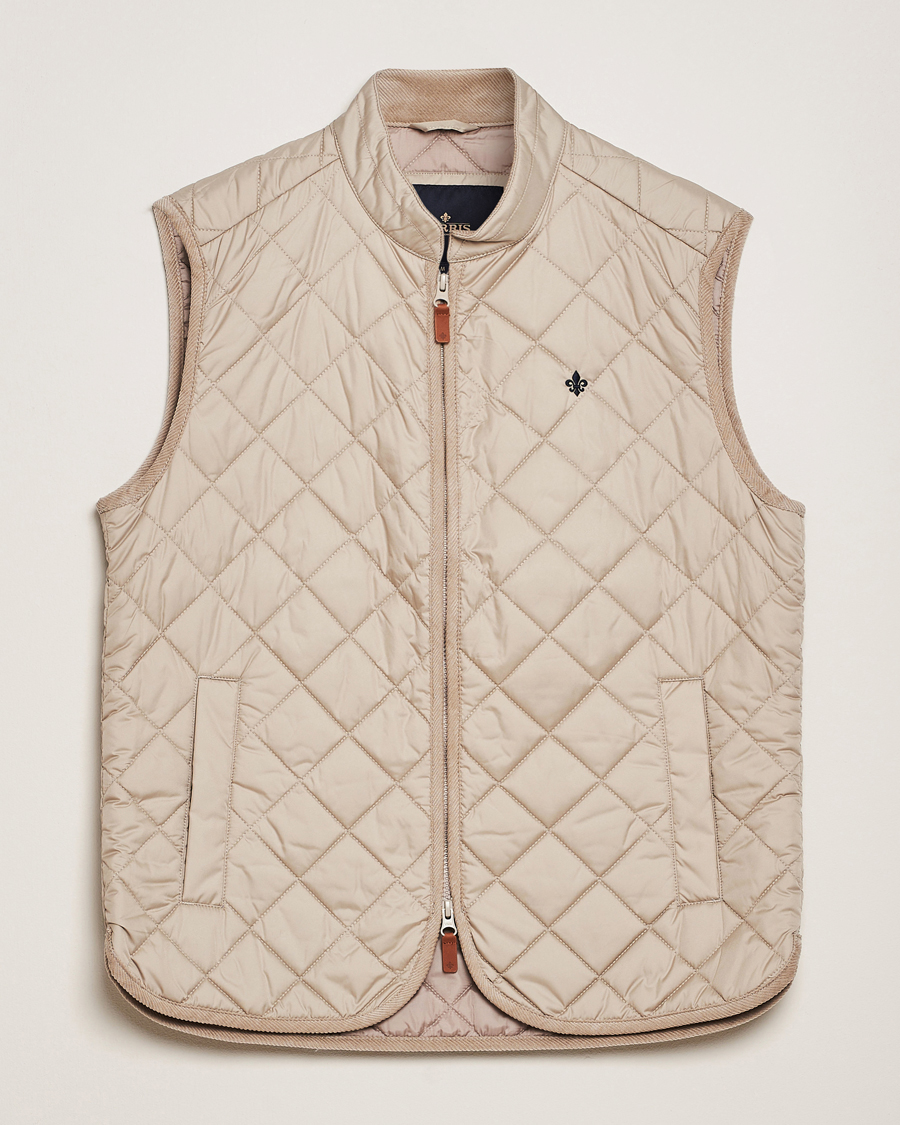 Homme | Gilets | Morris | Teddy Quilted Vest Khaki