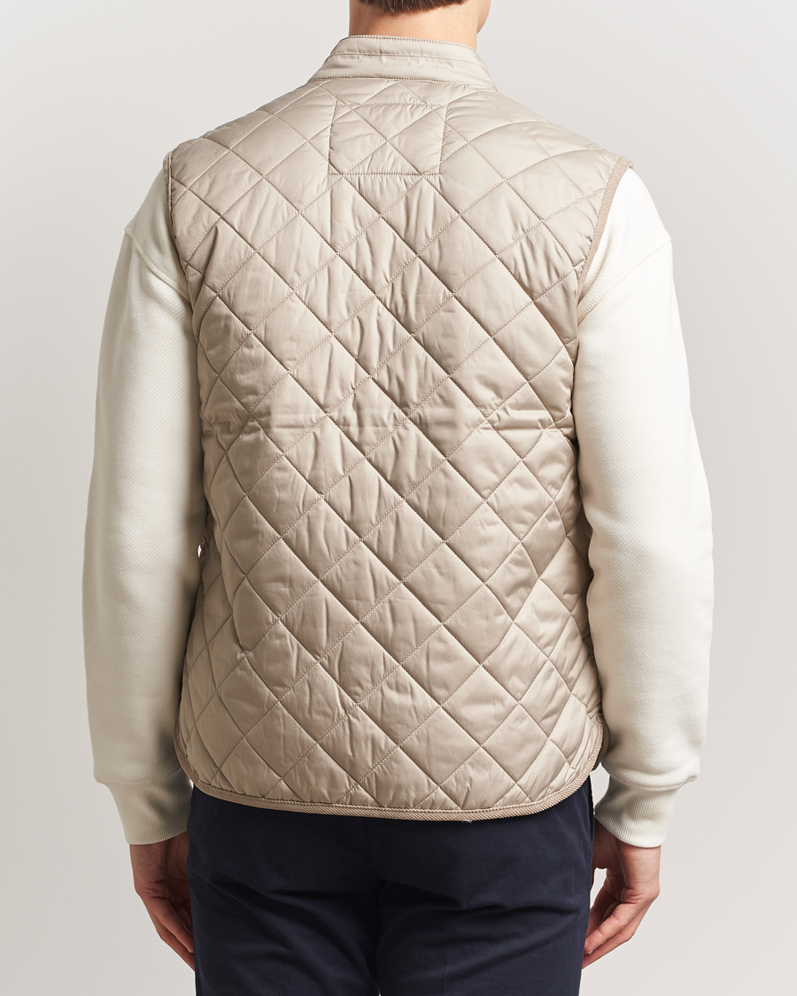 Homme | Gilets | Morris | Teddy Quilted Vest Khaki