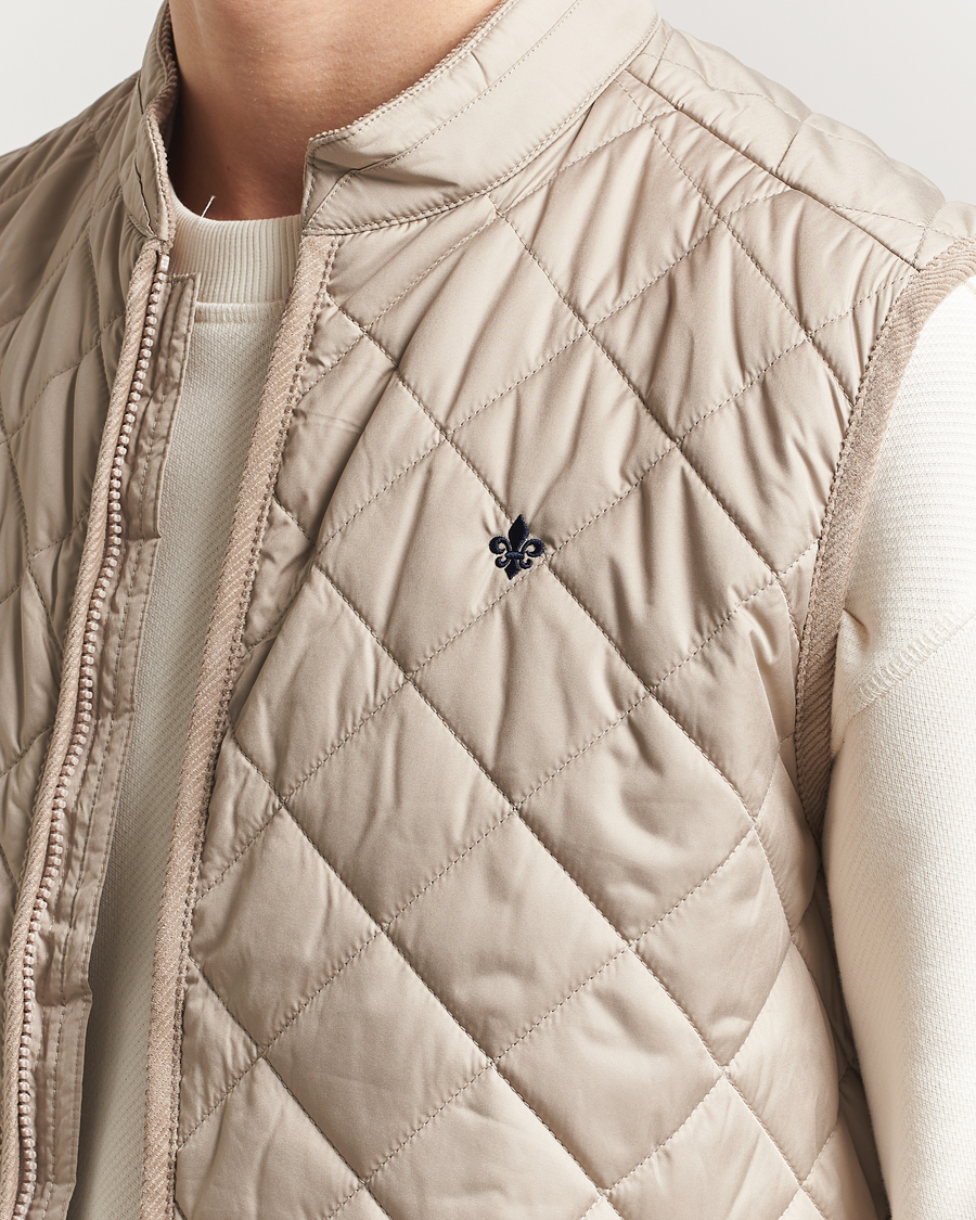 Homme | Gilets | Morris | Teddy Quilted Vest Khaki