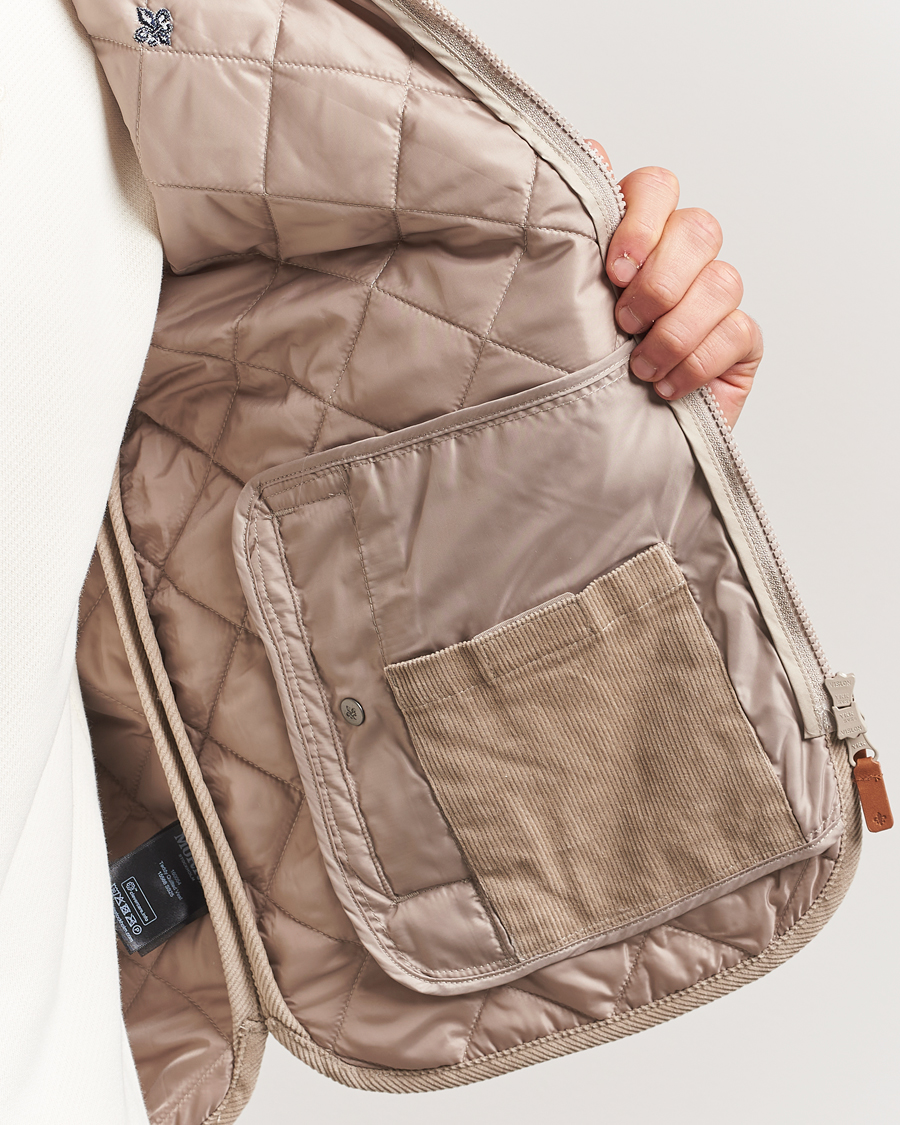 Homme | Gilets | Morris | Teddy Quilted Vest Khaki