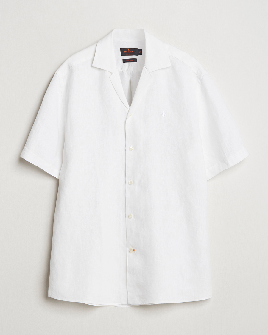 Homme | Chemises | Morris | Resort Linen Shirt White