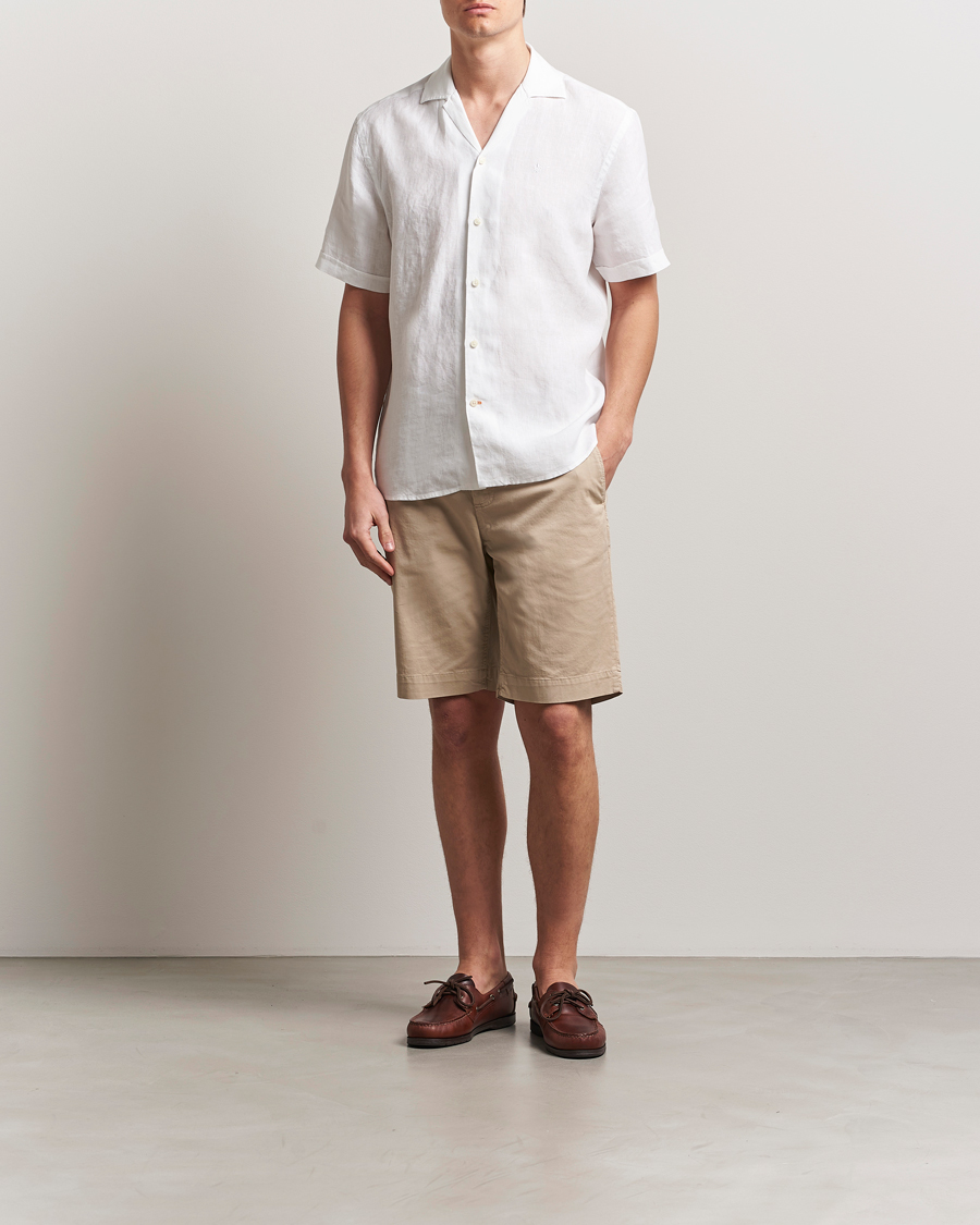 Homme | Chemises | Morris | Resort Linen Shirt White