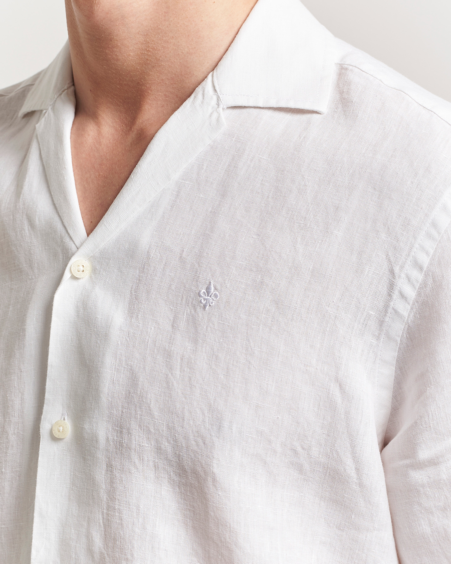 Homme | Chemises | Morris | Resort Linen Shirt White
