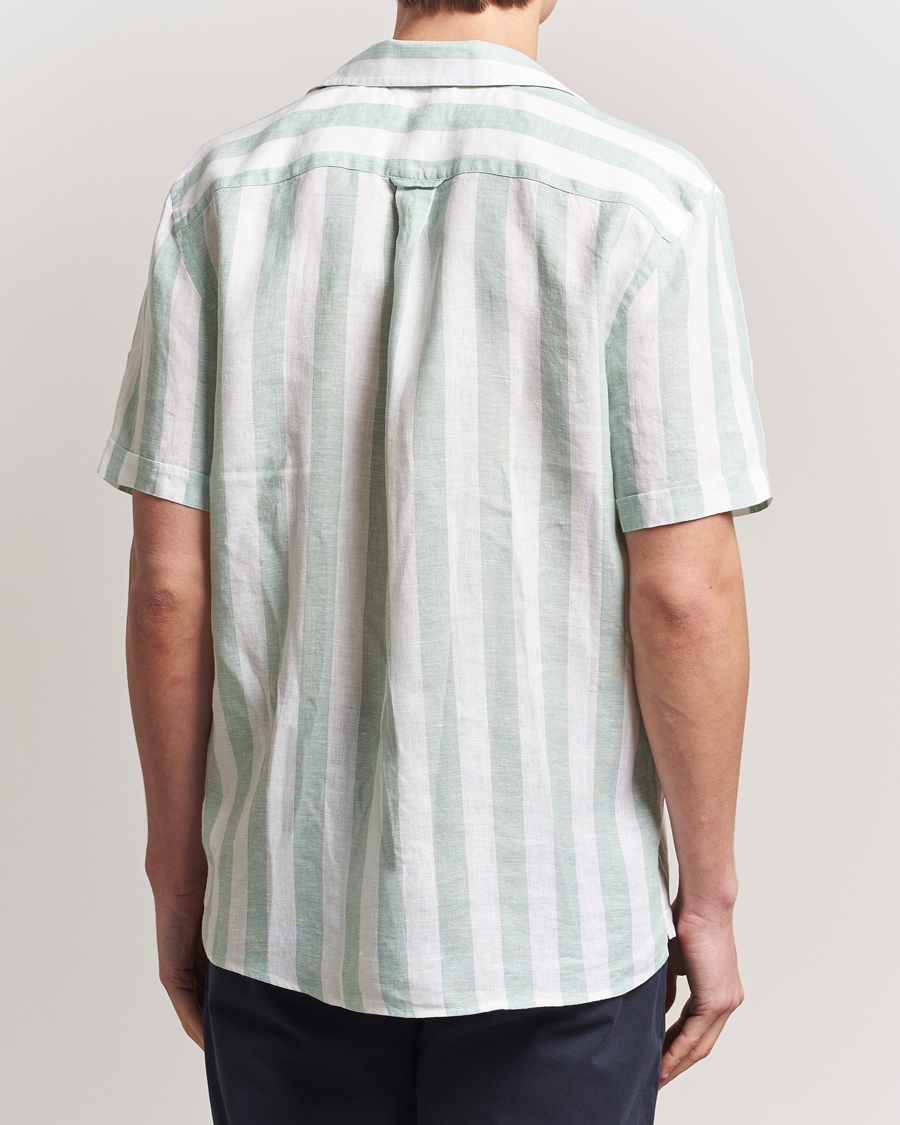 Homme | Chemises | Morris | Resort Linen Shirt Green