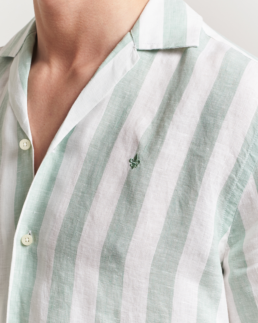 Homme | Chemises | Morris | Resort Linen Shirt Green