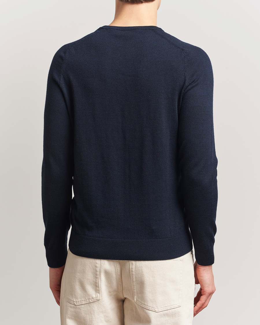 Homme | Pulls Et Tricots | Morris | Merino O-Neck Navy
