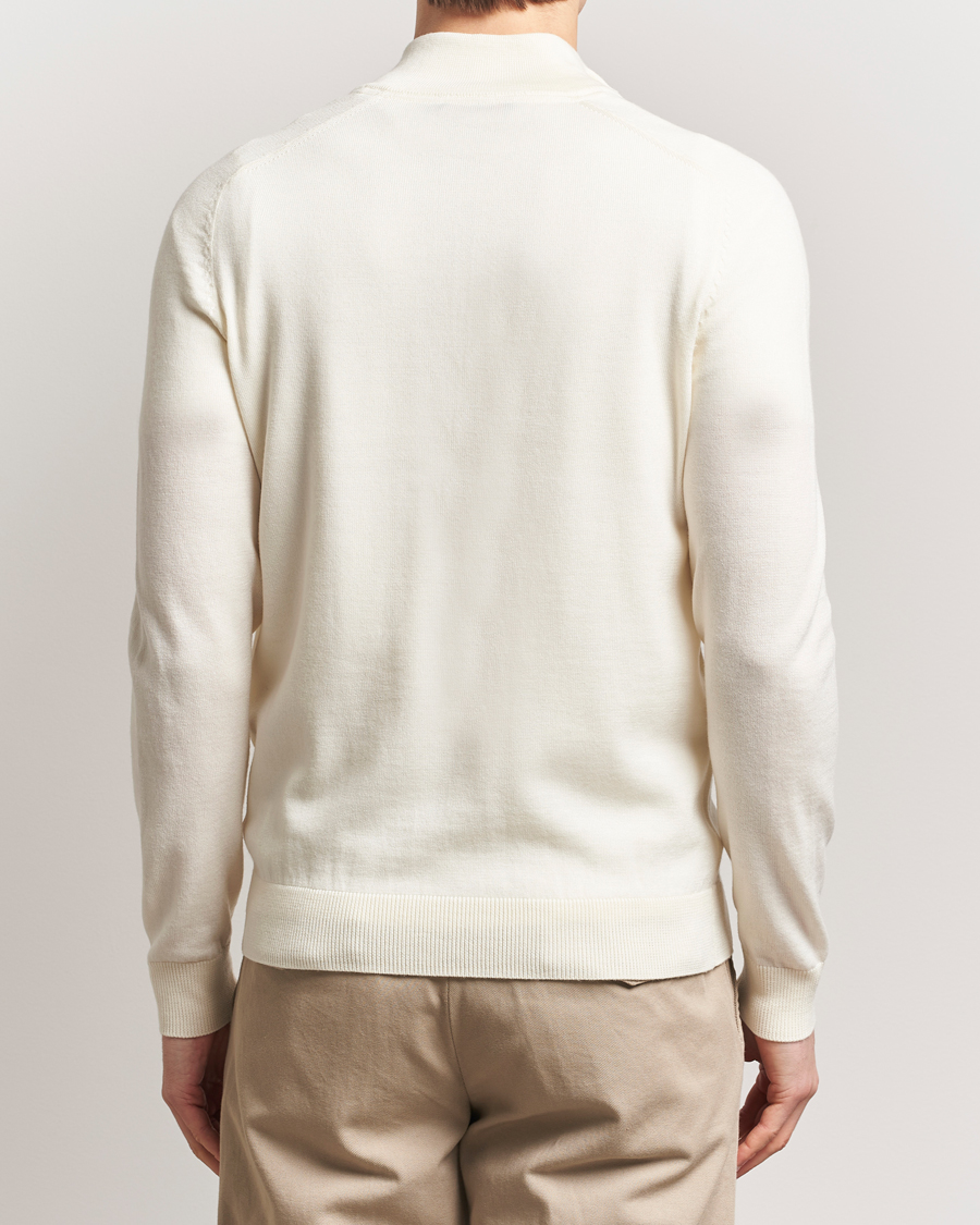 Homme | Pulls Et Tricots | Morris | John Merino Half Zip White