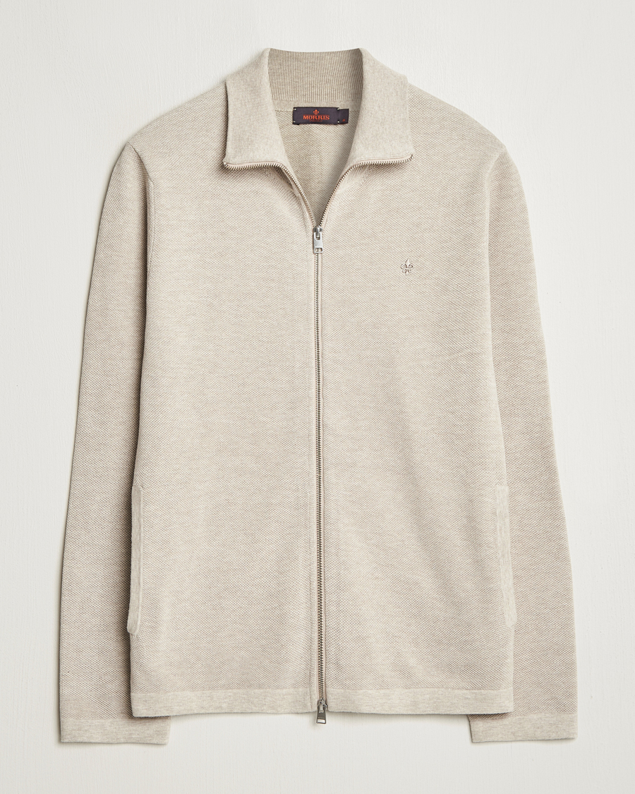 Homme | Pulls Et Tricots | Morris | Jake Zip Cardigan Khaki
