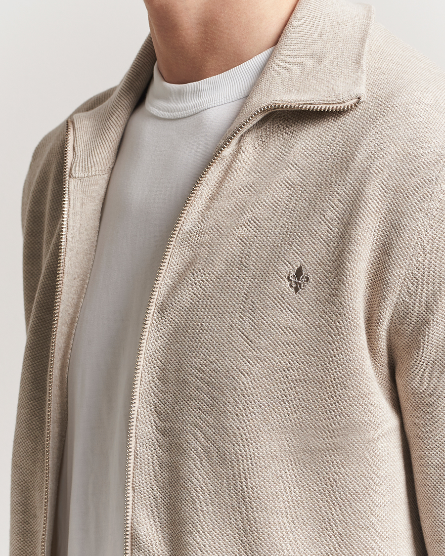 Homme | Pulls Et Tricots | Morris | Jake Zip Cardigan Khaki