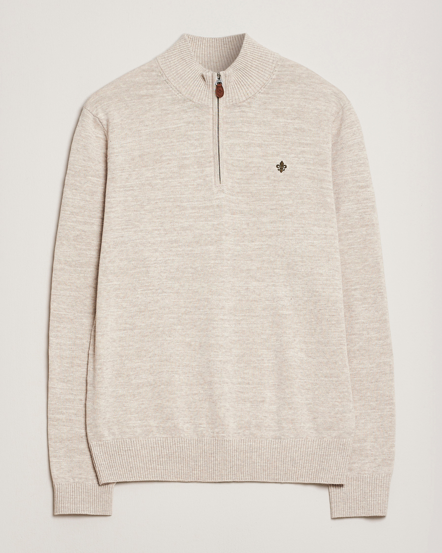 Homme | Pulls Et Tricots | Morris | Randall Half Zip Khaki