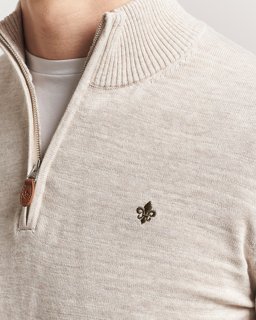 Homme | Pulls Et Tricots | Morris | Randall Half Zip Khaki