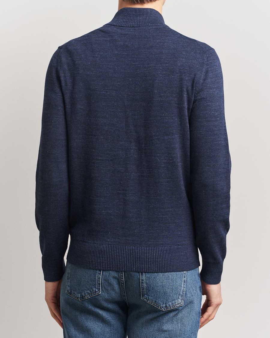Homme | Pulls Et Tricots | Morris | Randall Half Zip Dark Blue