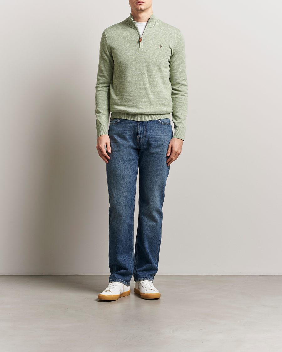 Homme | Pulls Et Tricots | Morris | Randall Half Zip Green