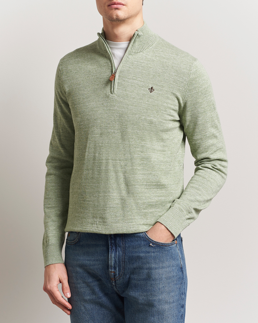 Homme | Pulls Et Tricots | Morris | Randall Half Zip Green