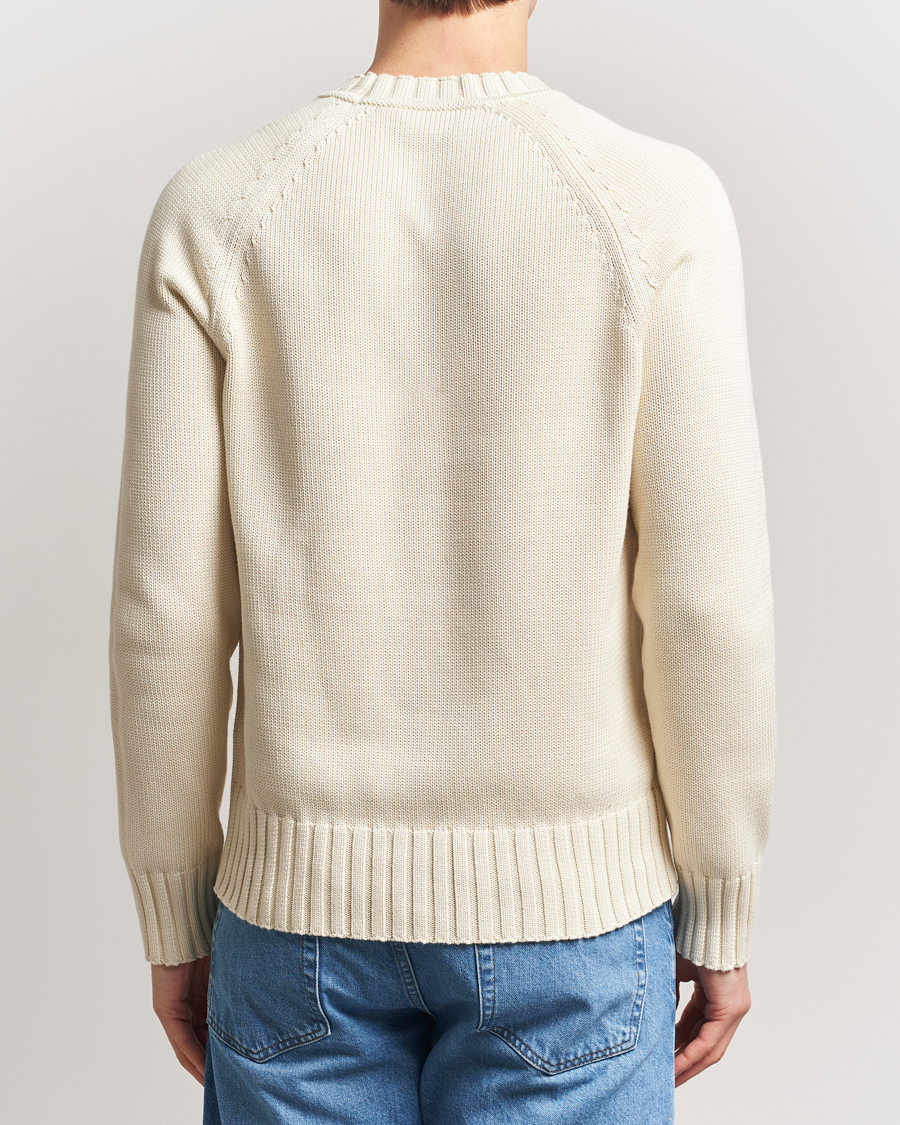 Homme | Pulls Et Tricots | Morris | Brooks Crew O-Neck Off White