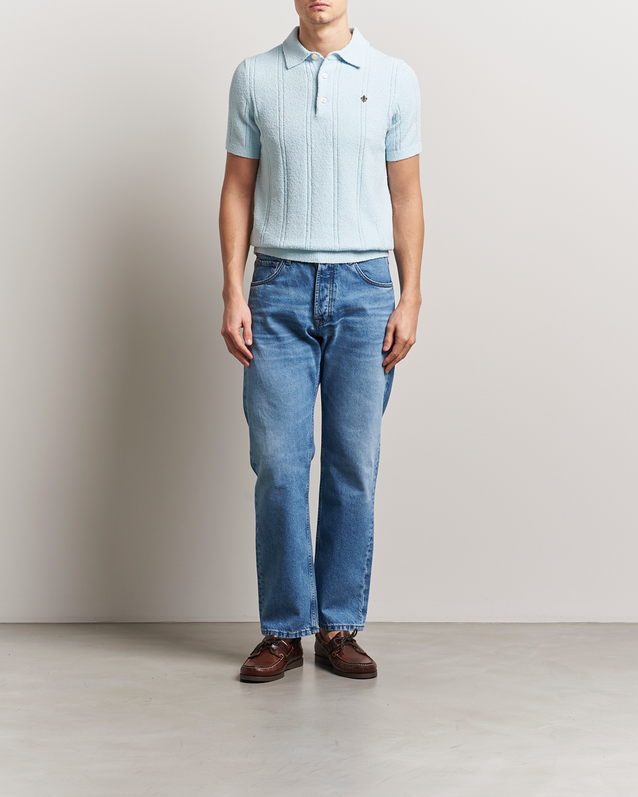 Homme | Polos | Morris | Sandy Polo Shirt Light Blue