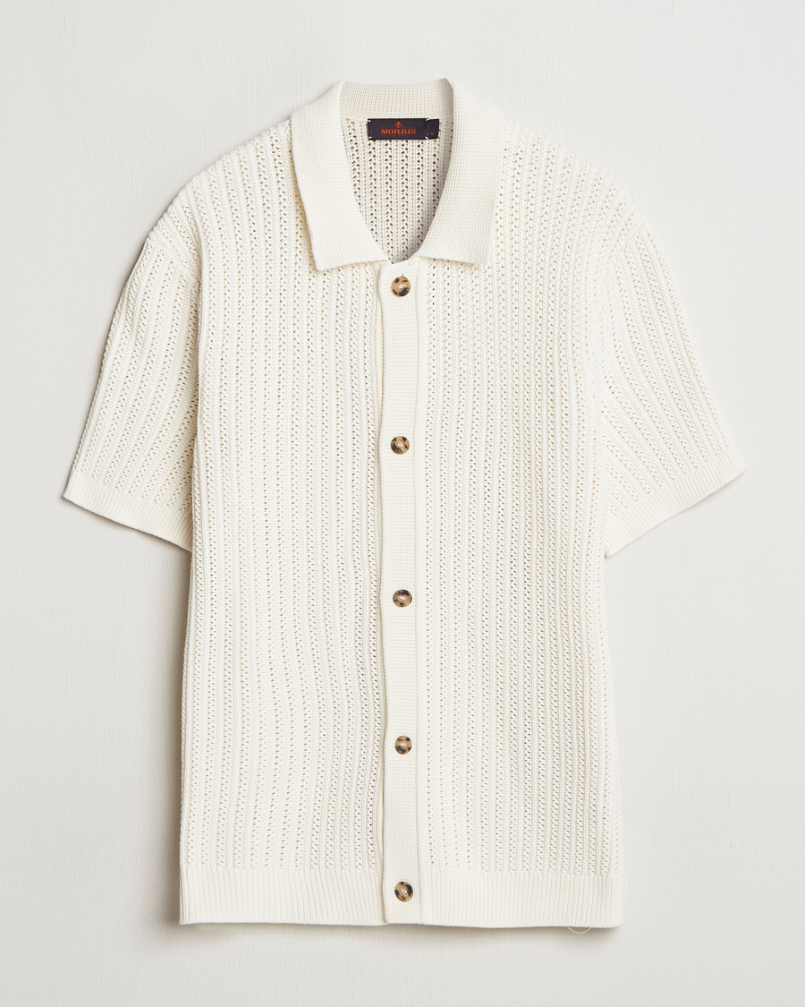Homme | Chemises | Morris | Connors Short Sleeve Shirt Off White