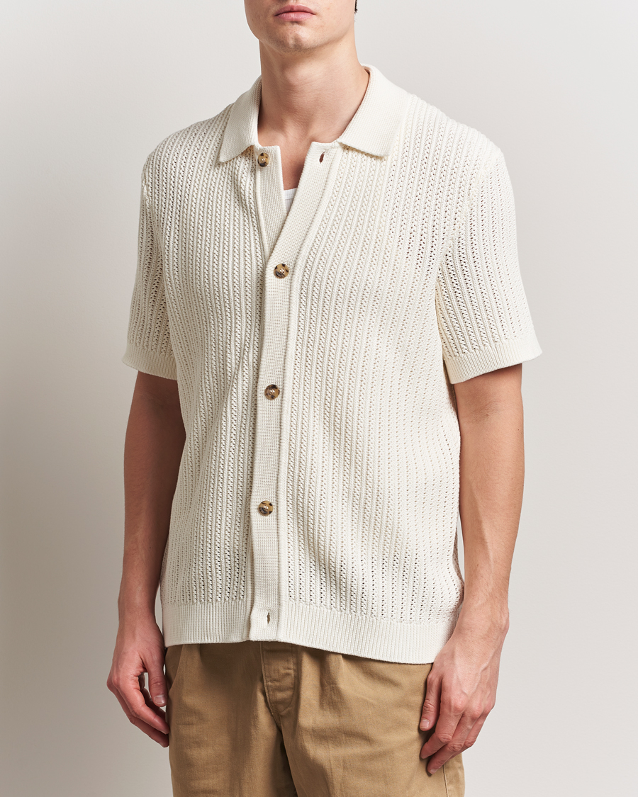 Homme | Chemises | Morris | Connors Short Sleeve Shirt Off White