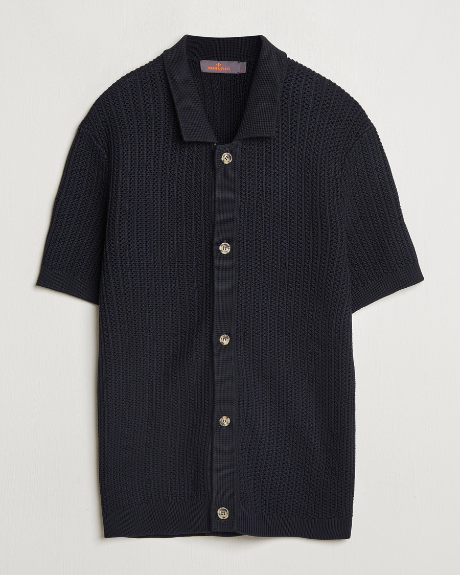 Homme | Chemises | Morris | Connors Short Sleeve Shirt Old Blue