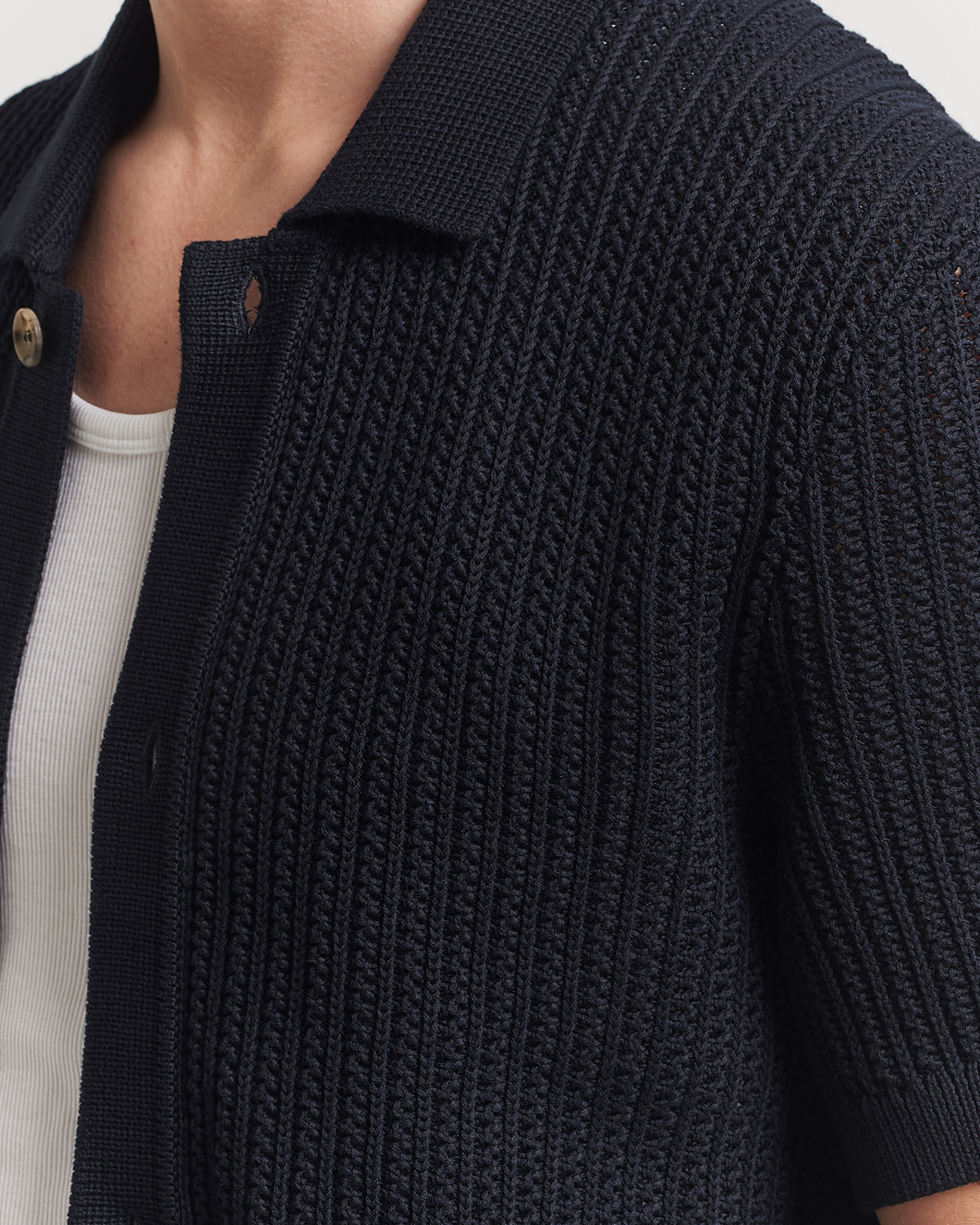 Homme | Chemises | Morris | Connors Short Sleeve Shirt Old Blue