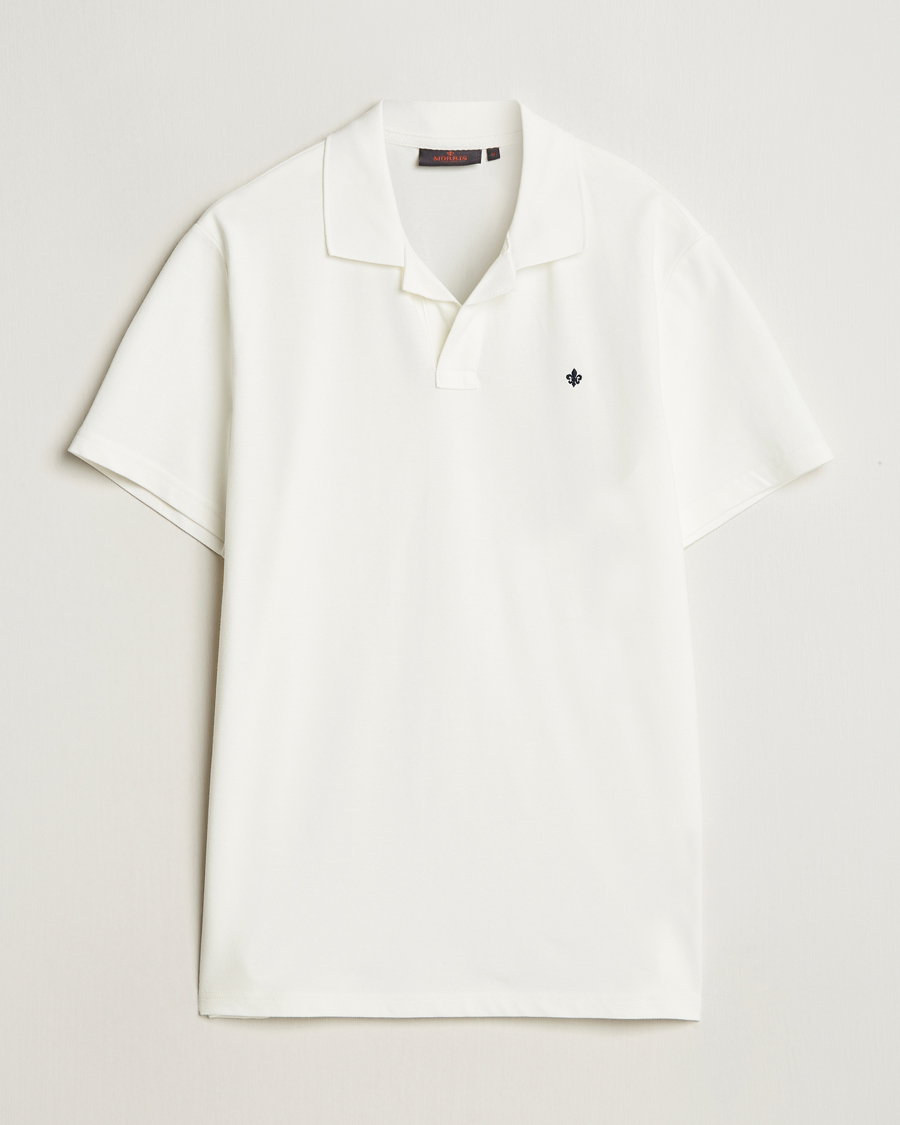 Homme | Polos | Morris | Dylan Pique Shirt Off White