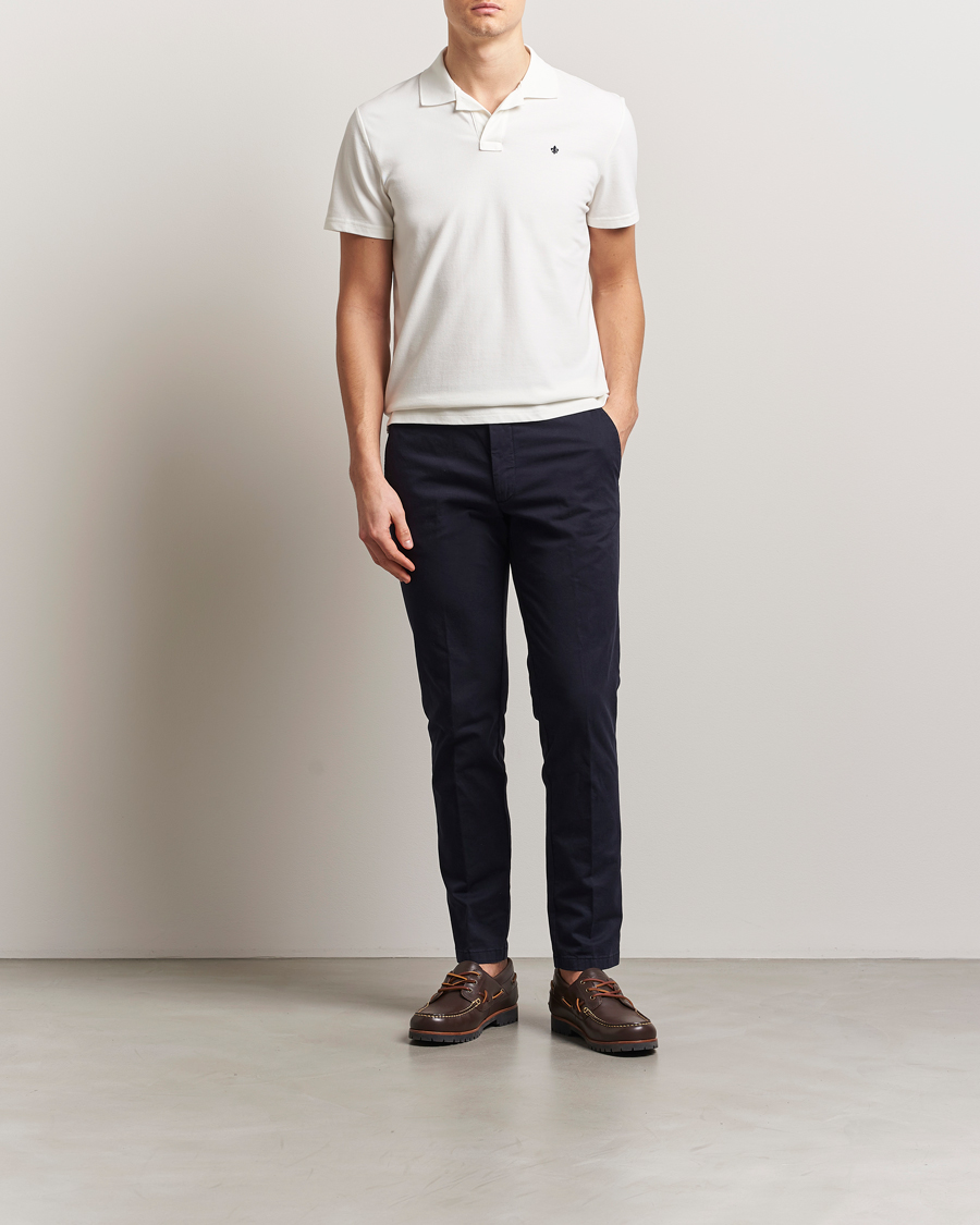 Homme | Polos | Morris | Dylan Pique Shirt Off White