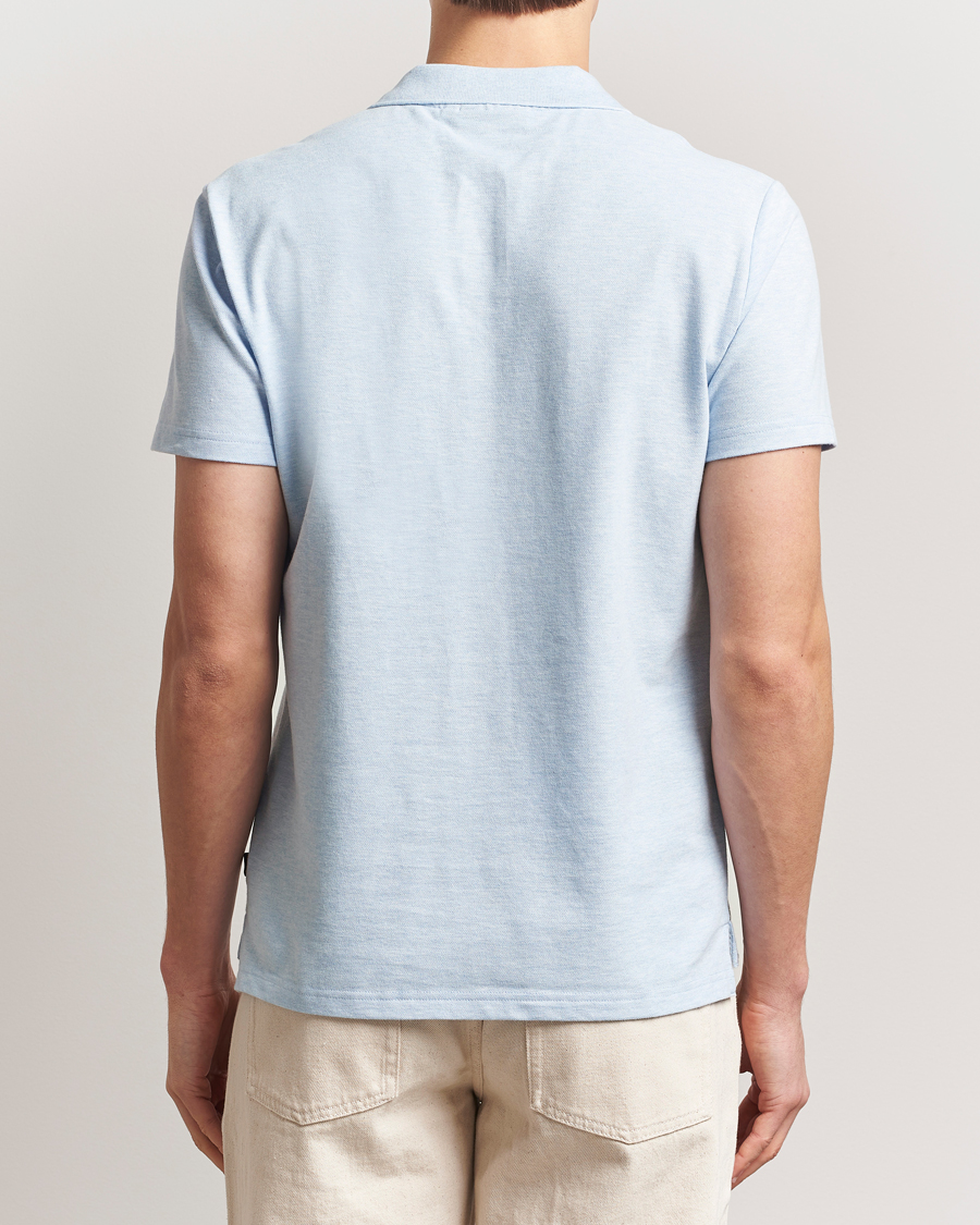 Homme | Polos | Morris | Dylan Pique Shirt Light Blue
