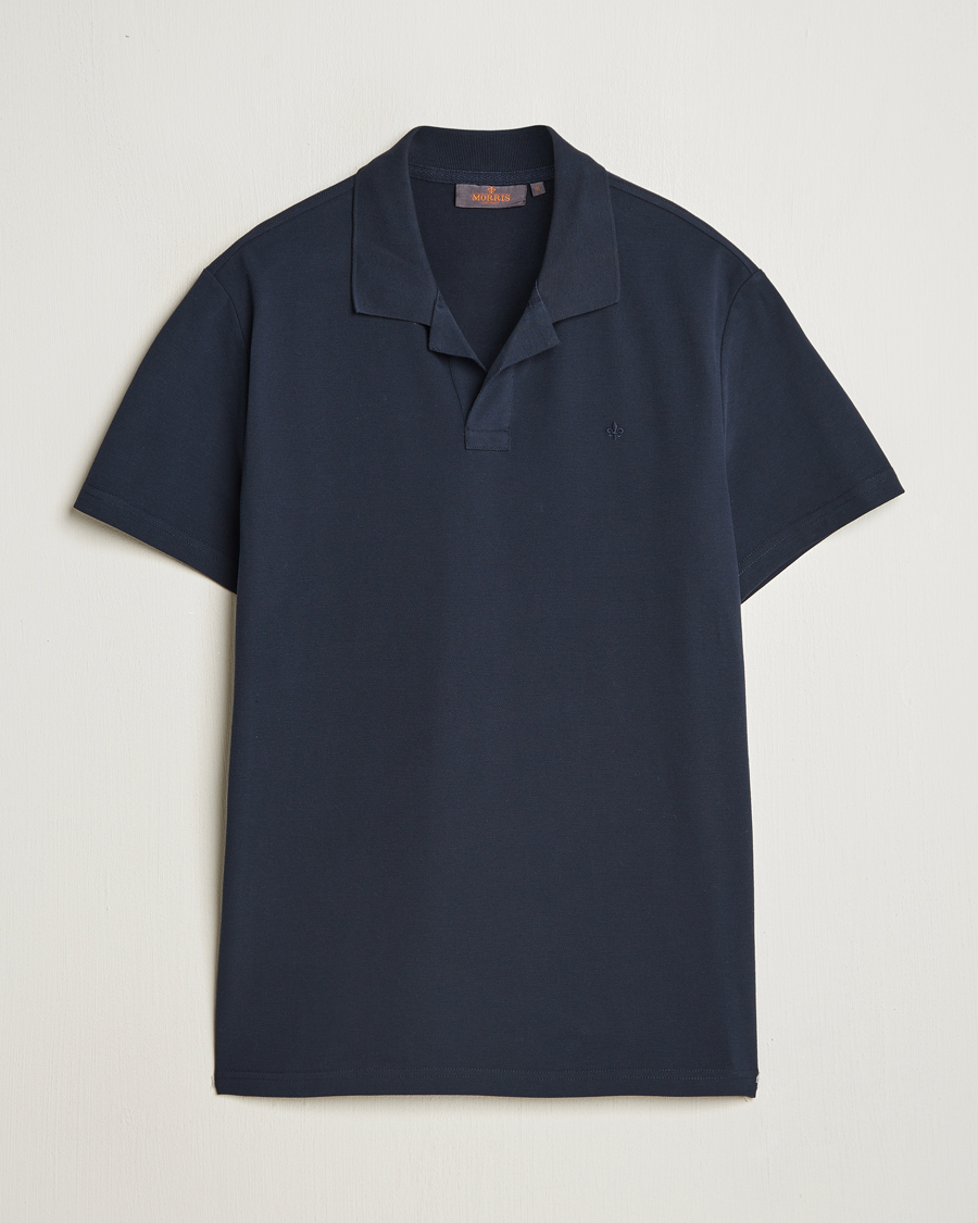 Homme | Polos | Morris | Dylan Pique Shirt Old Blue