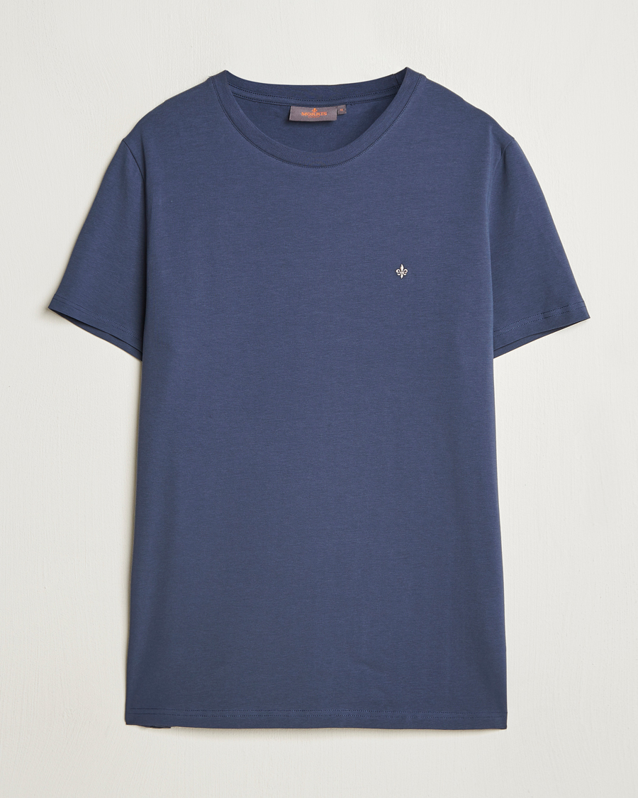 Homme | T-shirts | Morris | James T-Shirt Dark Blue