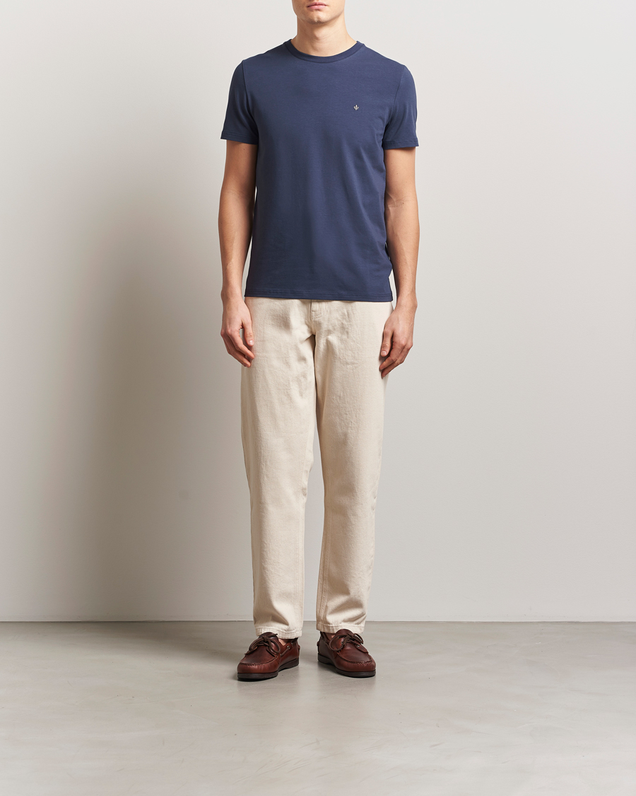 Homme | T-shirts | Morris | James T-Shirt Dark Blue