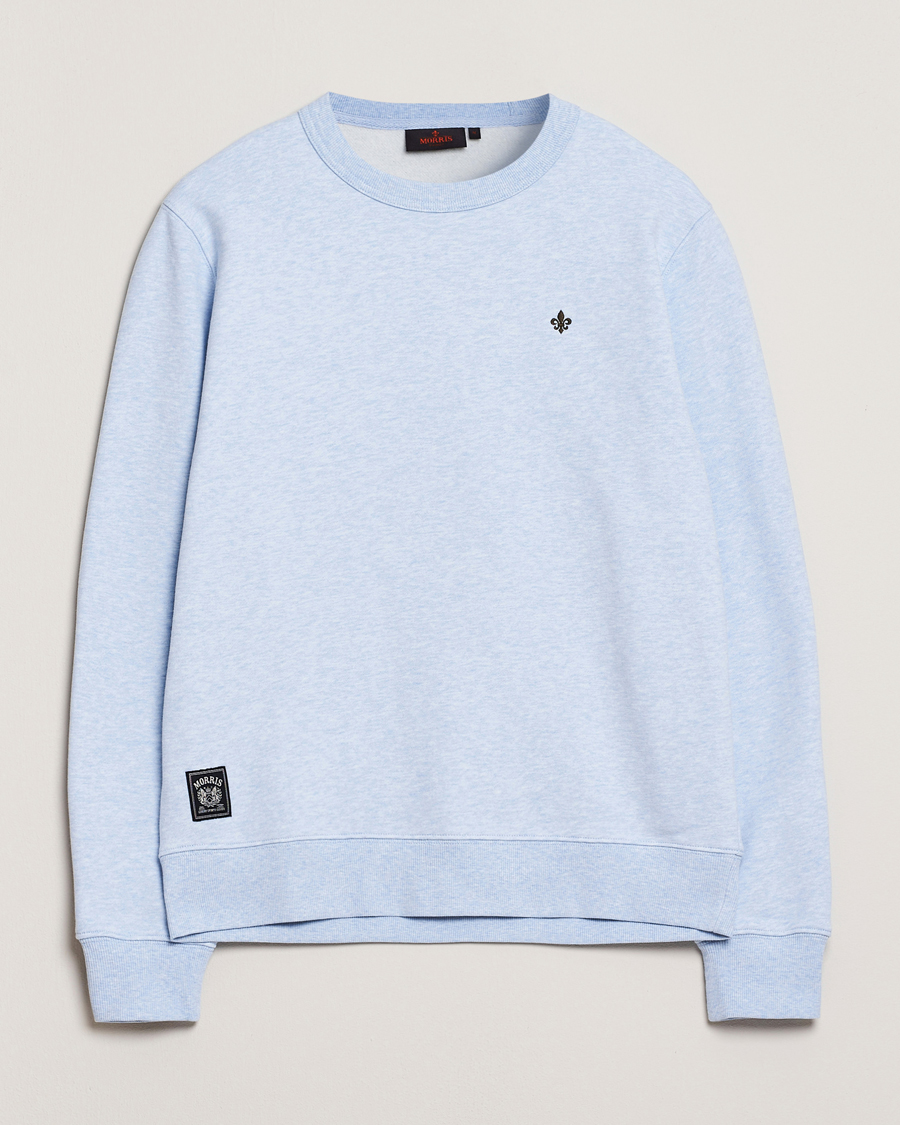 Homme | Pulls Et Tricots | Morris | Brandon Lily Sweatshirt Light Blue