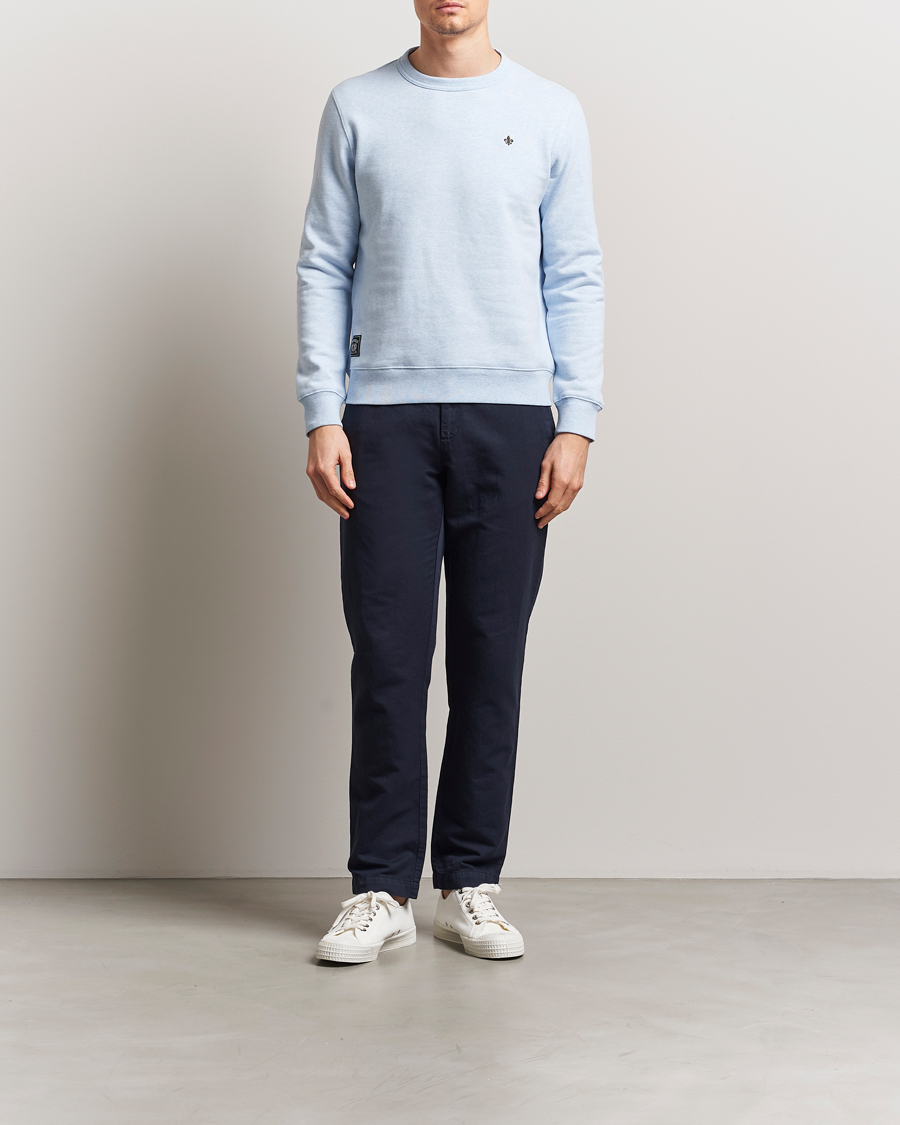 Homme | Pulls Et Tricots | Morris | Brandon Lily Sweatshirt Light Blue