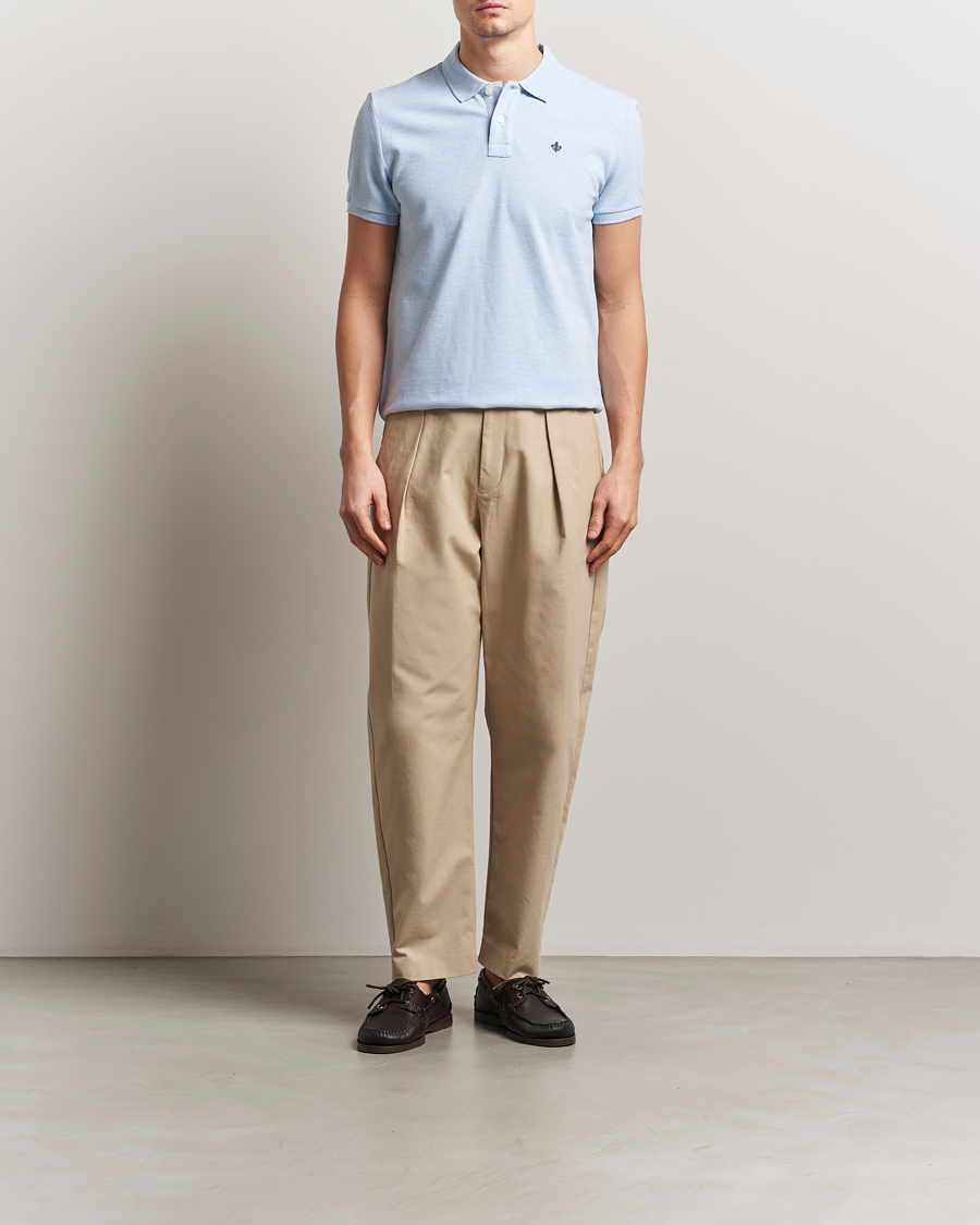 Homme | Polos | Morris | New Pique Light Blue